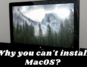 The MacOS Installation Couldn't be Completed