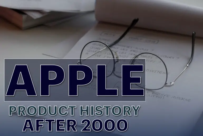 Apple Products History After 2000