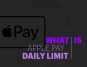 What is Apple pay daily limit