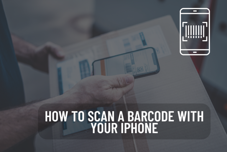 How to scan a barcode with your iPhone?