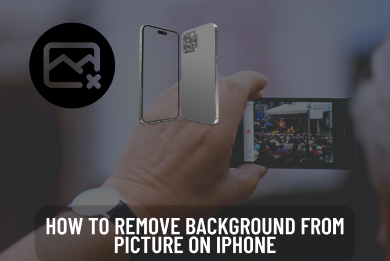 How to remove background from picture on iPhone